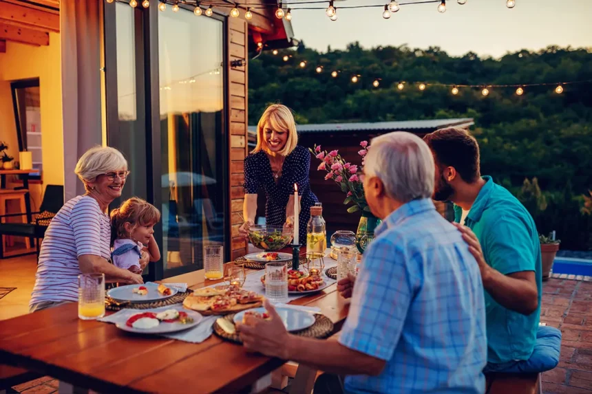 Modern grandparenting, Digital Family Bonds, Social Engagement, Healthy Eating, Community Integration