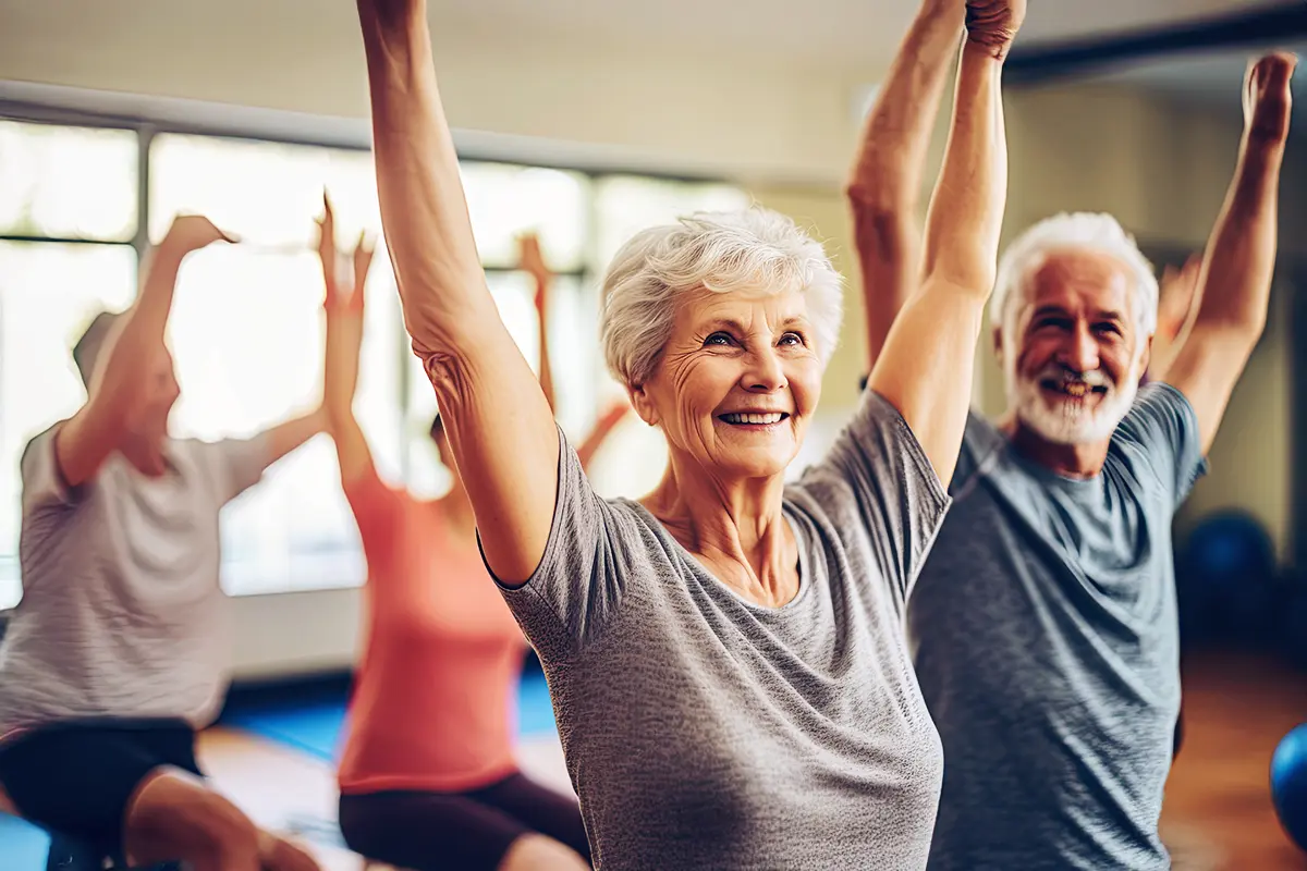 physical fitness, aerobic exercise, community integration, wellness, social engagement