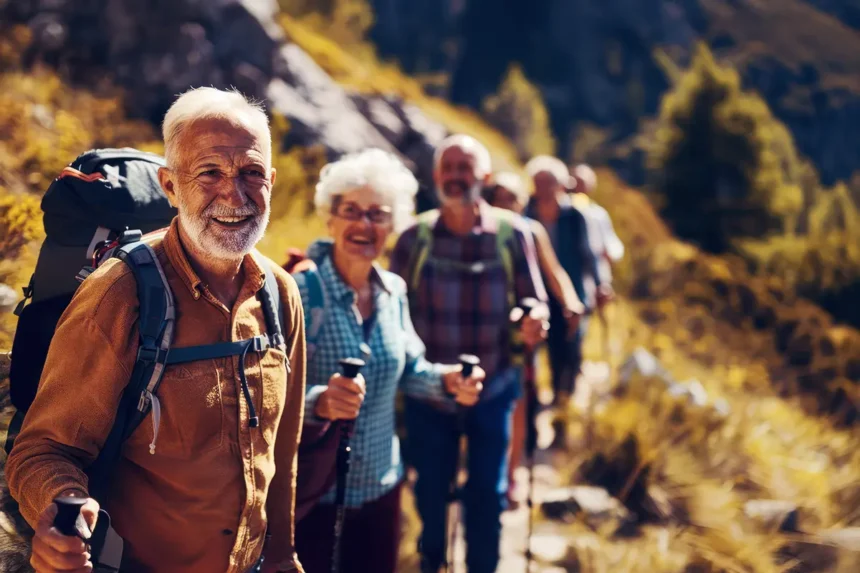 hiking, outdoor, backpacking, people, nature