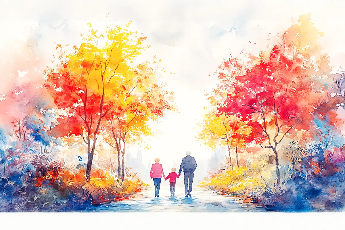 Art, Outdoor, Autumn, Watercolor, Community Integration