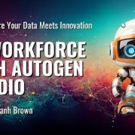 Crafting Your AI Workforce with AutoGen Studio